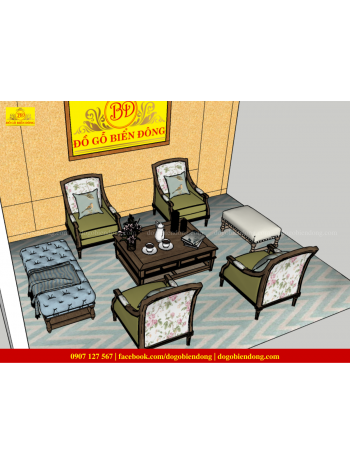 BỘ BÀN GHẾ SOFA CỔ ĐIỂN SFSCĐ-01
