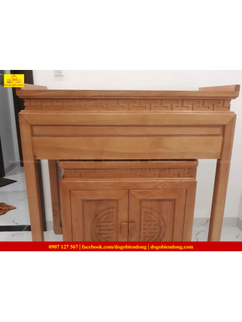 BỘ BÀN THỜ GỖ SỒI NGA BTCC-01