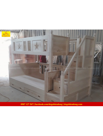 GIƯỜNG TẦNG GỖ SỒI GTS-02